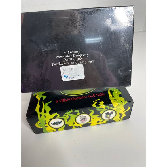 NEW Walt Disney World Villains Golf Ball Set (6) - Picture 3 of 6